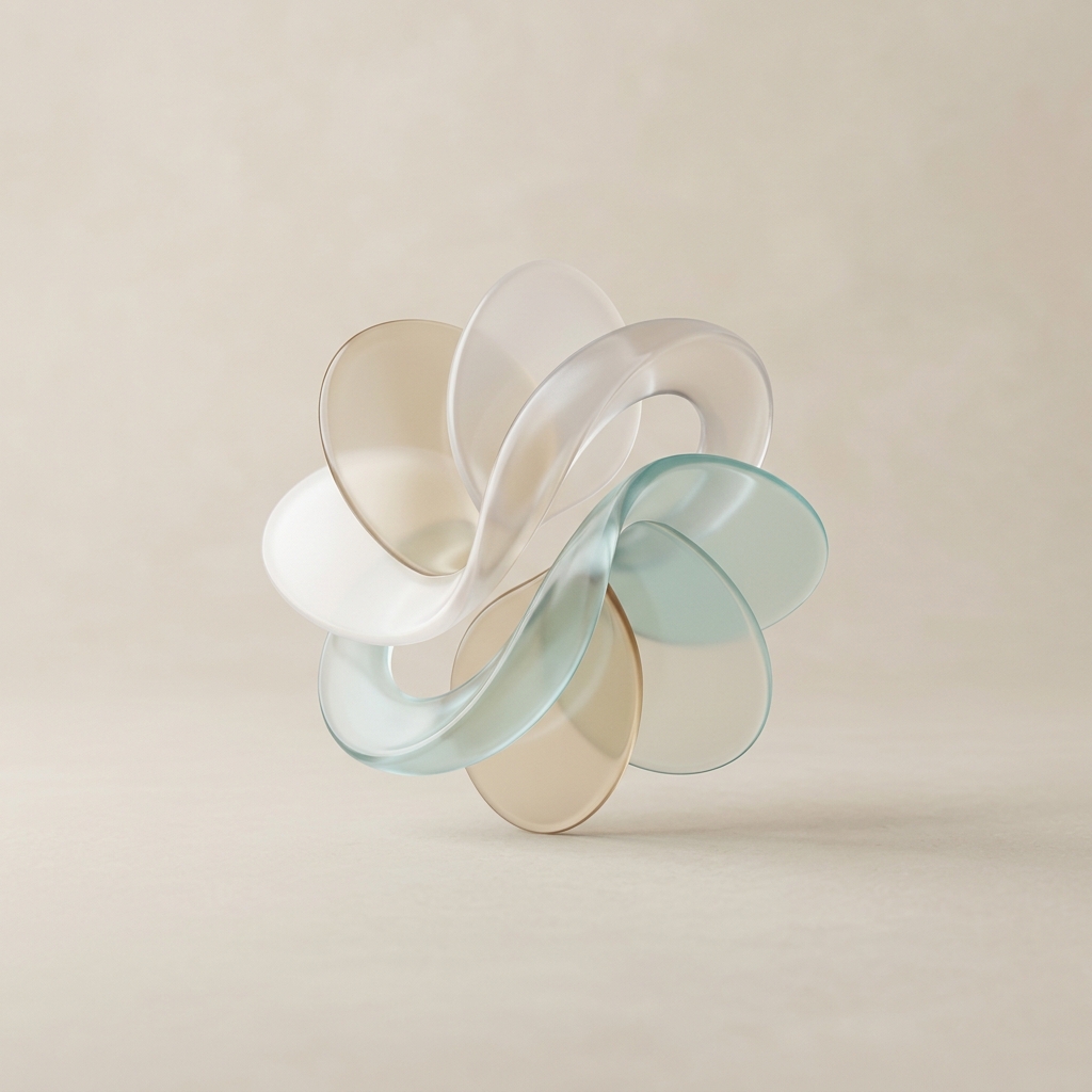 Glass Bloom Monogram