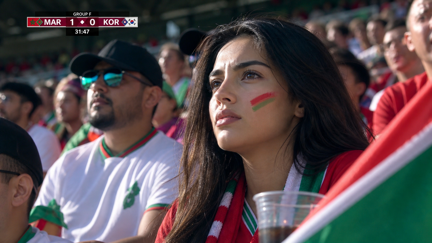 Focused match watching